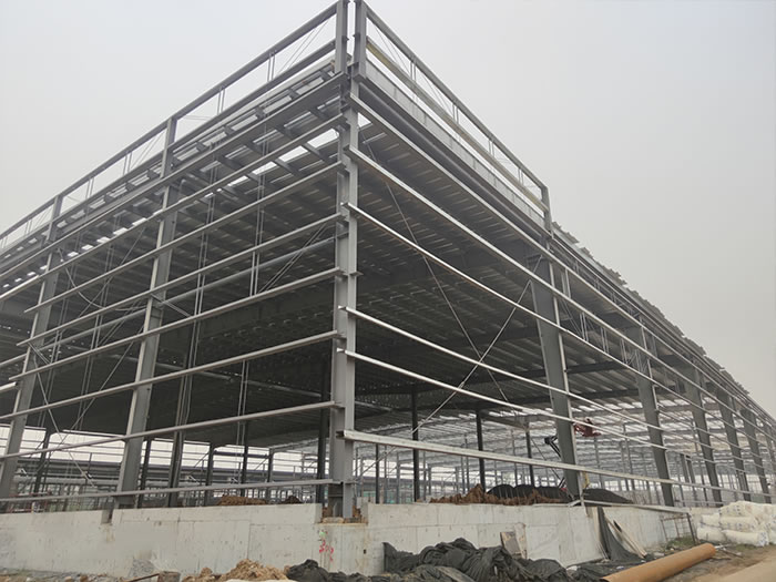 洪湖钢结构厂房网架工程